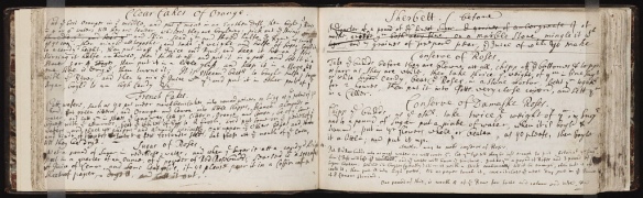 Late 17th Century commonplace book